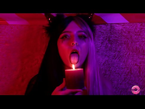 ❤️ Broche apaixonado de Succubus Sexy com preenchimento da boca ❤❌ Porno em nós ﹏